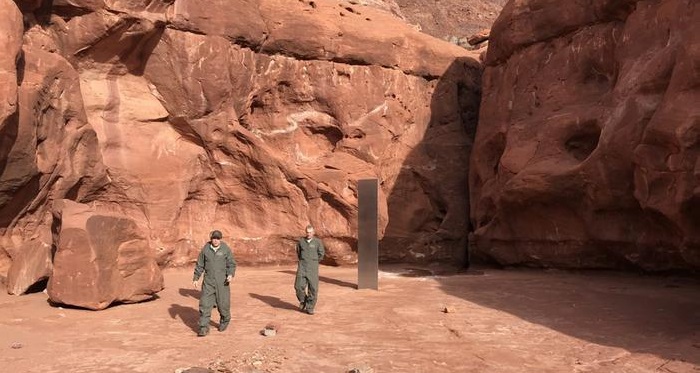 Mysterious monoliths popping up in US, Europe