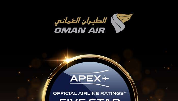 Oman Air receives five star rating from APEX