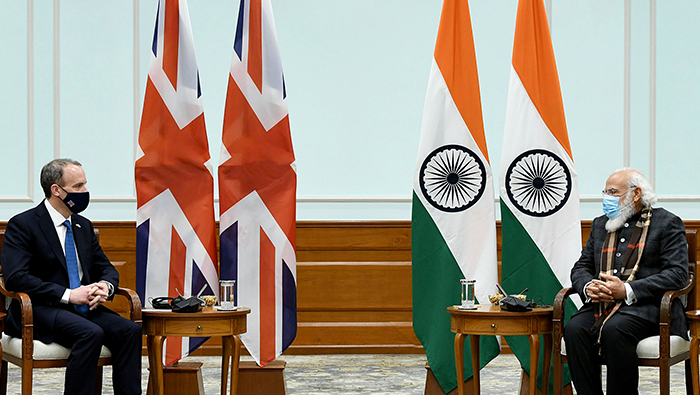 PM Modi meets UK Foreign Secretary Raab, discusses post-Brexit ties