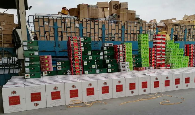 Nearly 10,000 boxes of illegal cigarettes seized in Oman