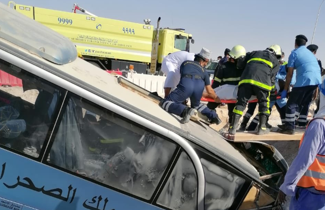 Traffic accident in Oman results in 12 injuries