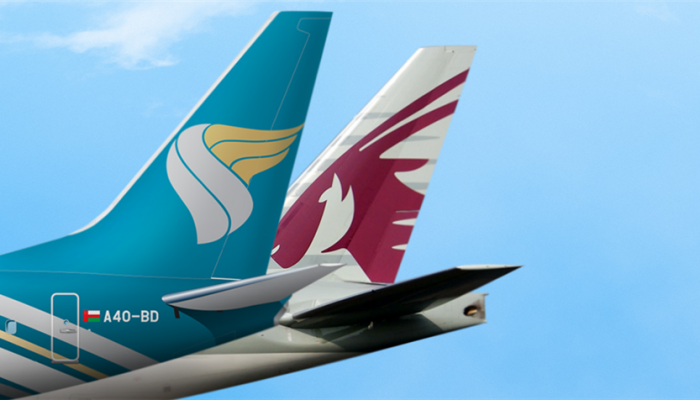 الطيران العُماني والخطوط الجوية القطرية يوقعان اتفاقية موسّعة للرمز المشترك