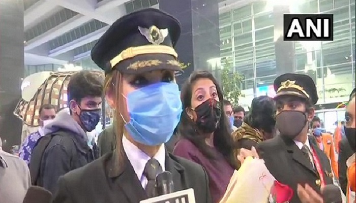 Flown by 4 women pilots, Air India's longest direct route flight lands in Bengaluru