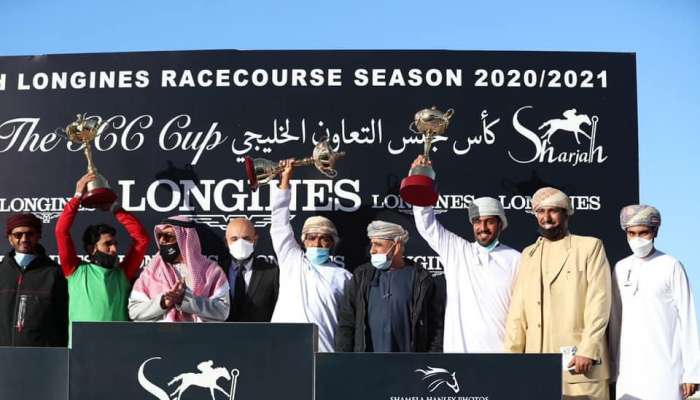 الربع الخالي يفوز بكأس مجلس التعاون الخليجي لسباقات الخيل