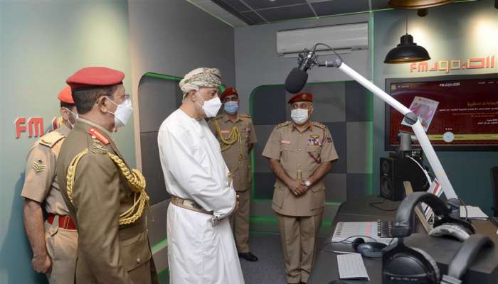 افتتاح إذاعة الصمود لقوات السلطان المسلحة