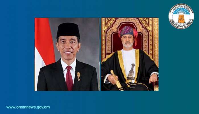 جلالة السلطان يعزي رئيس جمهورية إندونيسيا