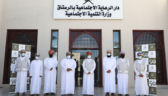Z-Corp distributes masks and sanitisers for senior citizens at Social Welfare Home in Rustaq