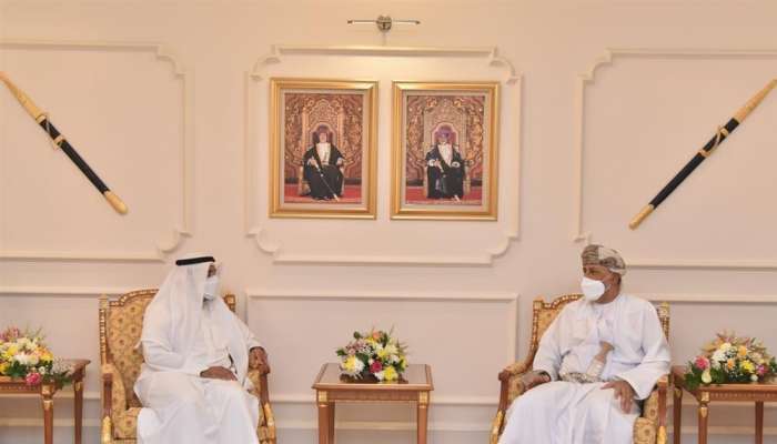 Sayyid Shihab meets GCC Secretary General