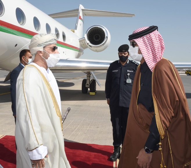 حمود بن فيصل يصل إلى الدوحة