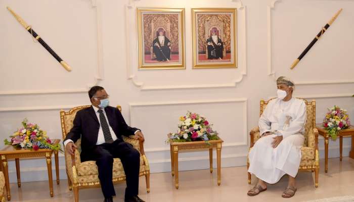 HH Sayyid Shihab receives Bangladeshi Ambassador
