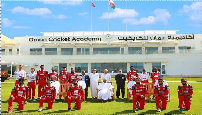 HH Sayyid Theyazin visits Oman Cricket Academy