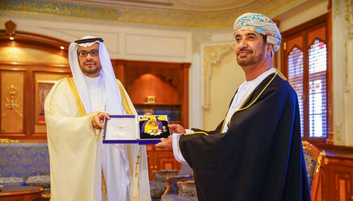 HM confers Al Nu'man First Class Order on outgoing Saudi ambassador