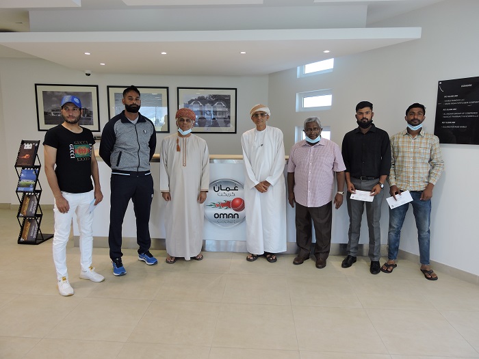 Pruthvikumar, Kashyap, Khawar, Kail bag player of month awards
