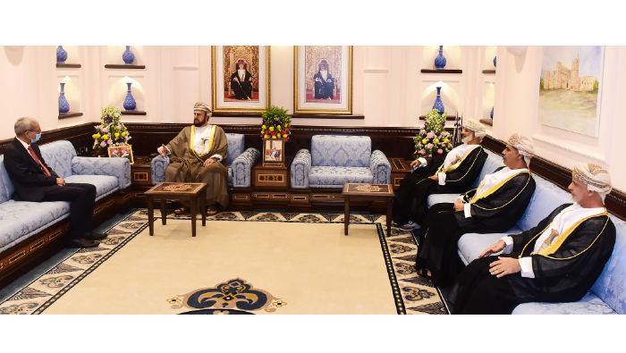 Sayyid Asa’ad receives Mauritanian envoy