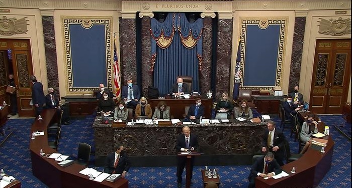 Spotlight on Republicans as Trump impeachment trial nears end