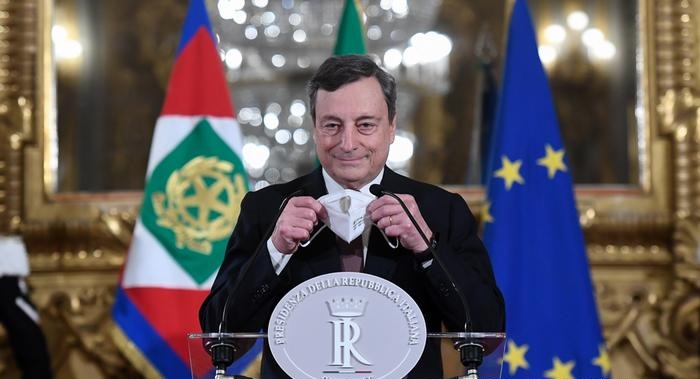 Ex-EU bank chief Mario Draghi sworn in as Italy's PM