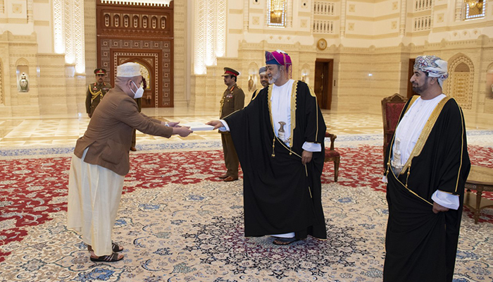 In Pictures: His Majesty receives credentials of Ambassadors
