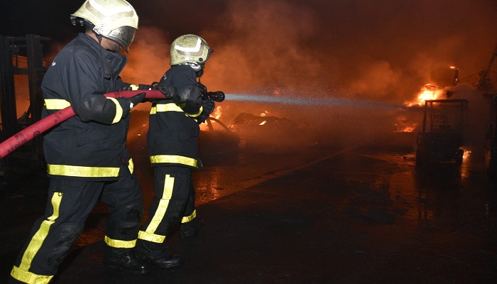 Firefighters beat fire at Wadi Kabir after concerted efforts