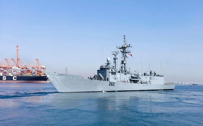 PNS Alamgir, RNOV Khasab hold joint naval exercise