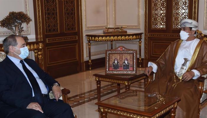 وزير المكتب السُّلطاني يستقبل وزير الخارجية والمغتربين السوري