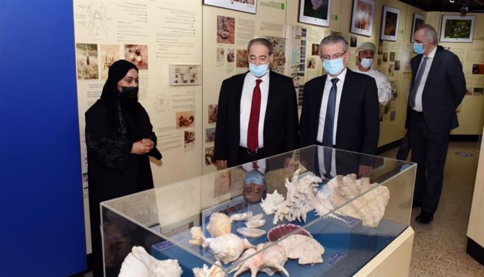 وزير الخارجية السوري يزور الجامع الأكبر ومتحف التاريخ الطبيعي