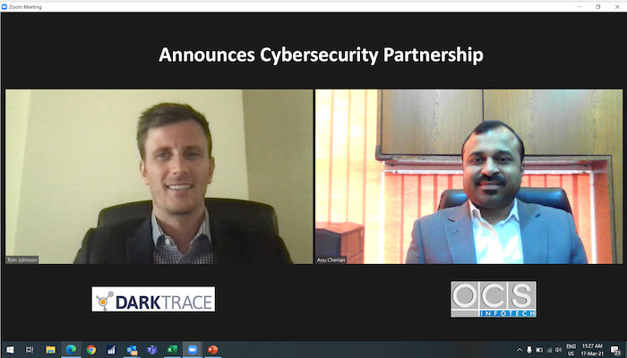 OCS Infotech and Darktrace Announce Cyber Security Partnership