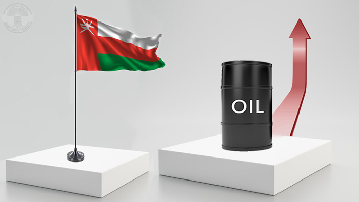 Oman oil price rises by 58 cents