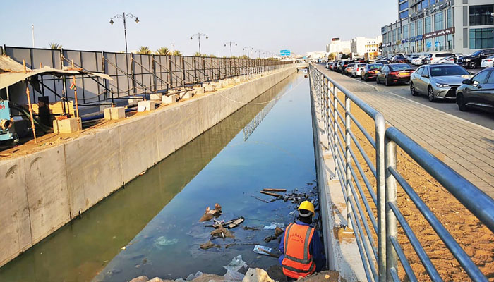 No more water logging in Al Khuwair