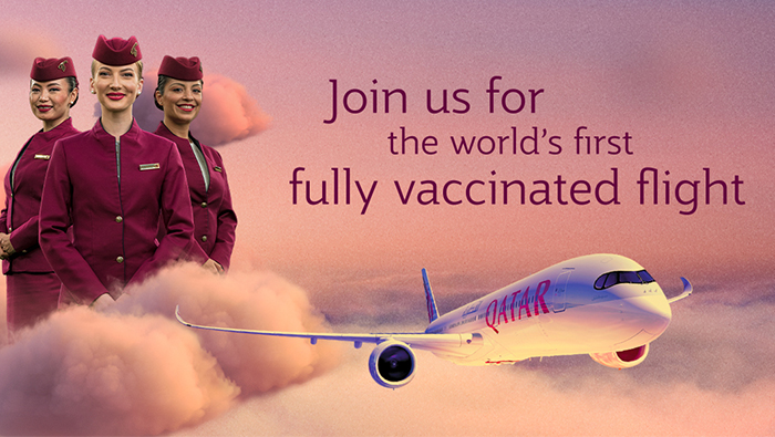 Qatar Airways to operate world’s first fully COVID-19 vaccinated flight