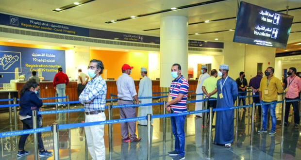 Travellers through Oman airports declines by 75%