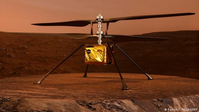 غدًا.. مروحية تابعة لوكالة ناسا ستحلّق إلى أجواء المريخ