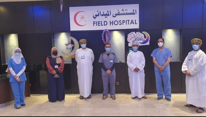 وزير الصحة يزور المستشفى الميداني