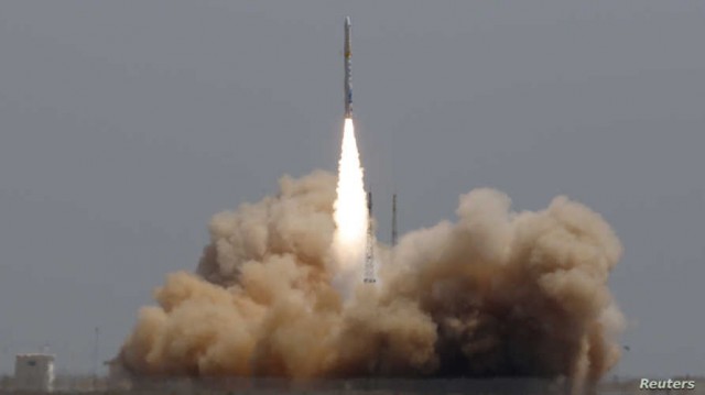 بقايا حطام الصاروخ الصيني تسقط في المحيط الهندي
