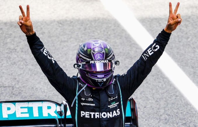 Spanish GP: Hamilton overhauls Verstappen in race-long battle