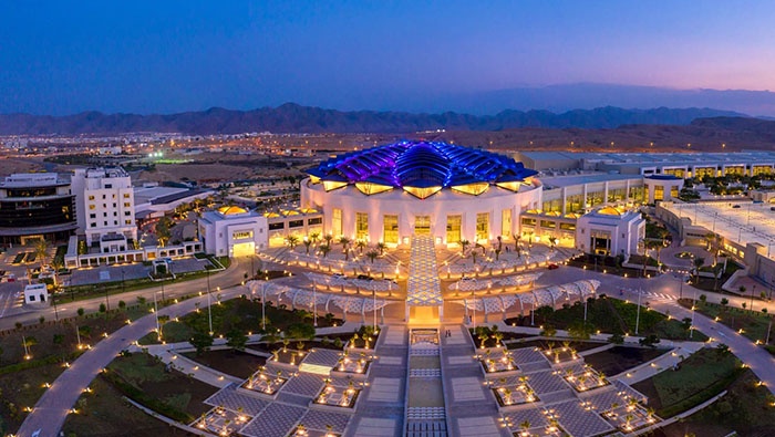 Health, Tourism Undersecretaries visit Oman Convention, Exhibition Centre
