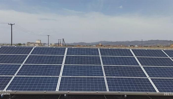 مشروع الطاقة الشمسية بمحافظة الظاهرة