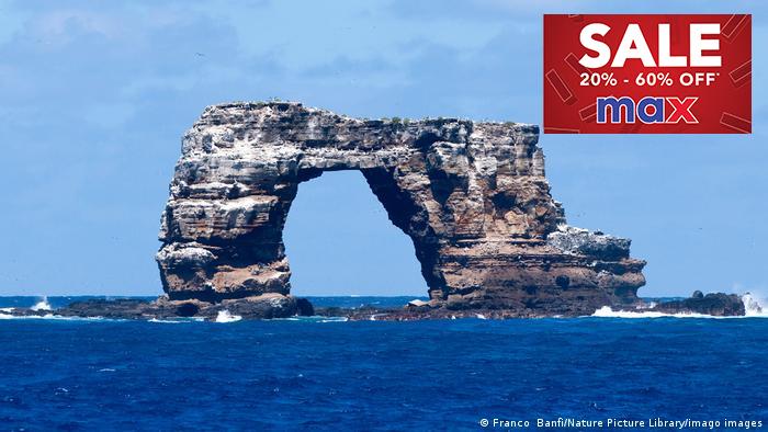 Ecuador: Galapagos icon, Darwin's Arch, collapses