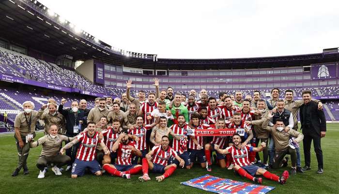 Atletico Madrid defeat Valladolid to win La Liga 2020-21 title