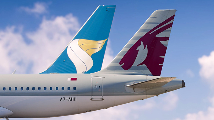 Qatar Airways and Oman Air further expand strategic cooperation