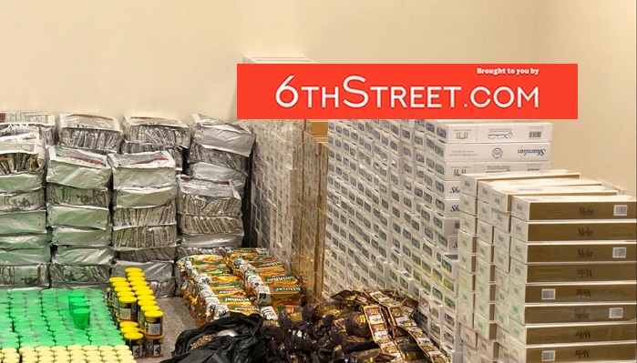 Expat arrested with over 6,000 boxes of cigarettes