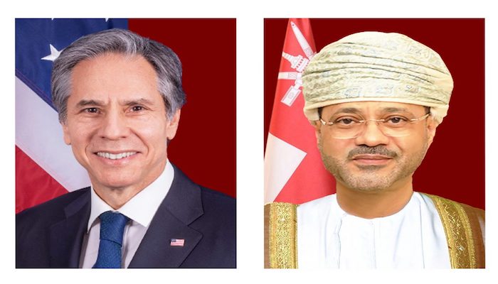 Oman's Foreign Minister, US Secretary of State discuss Palestine, other issues