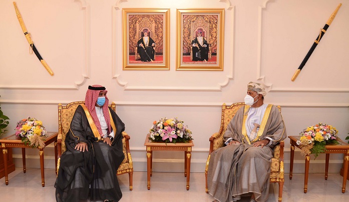Oman Minister receives Ambassador of Saudi Arabia