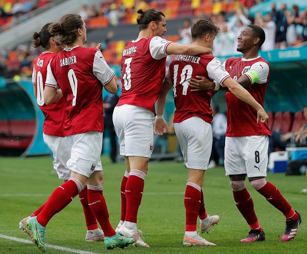 Impressive Austria into last 16 of Euro 2020 after 1-0 win against Ukraine