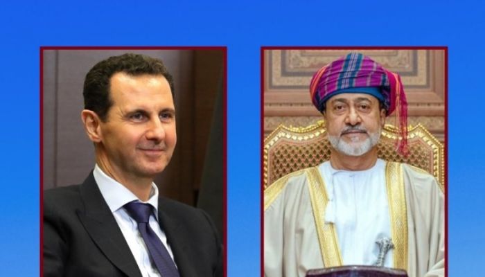 جلالة السلطان يتلقى برقية شكر جوابية من الرئيس السوري