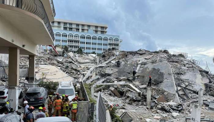 Four confirmed dead, 159 possibly missing in US Florida building collapse