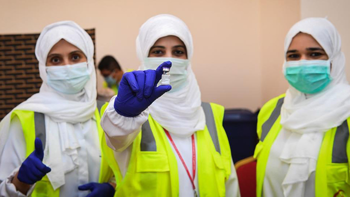 Vaccination drive for media employees in Oman held