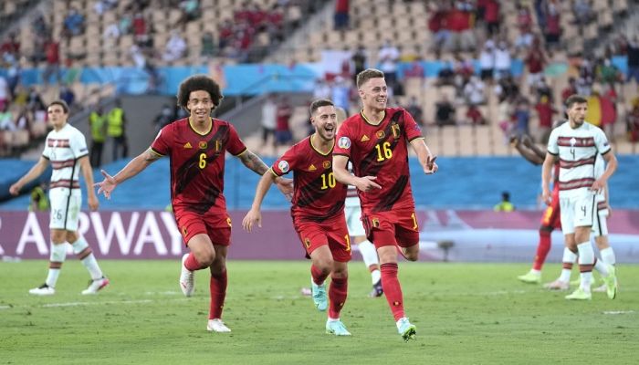 بلجيكا تجرد البرتغال من لقبها في يورو 2020