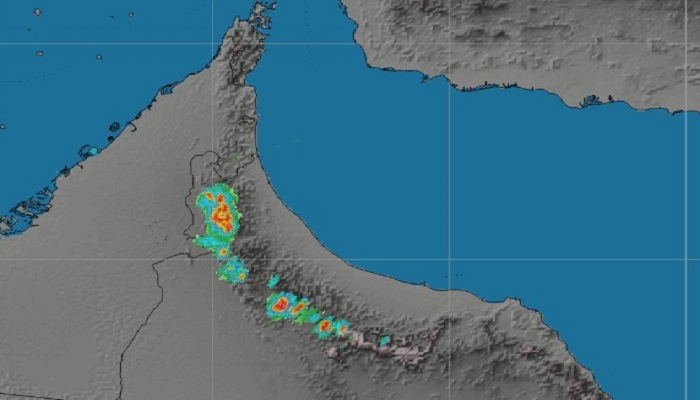 Rainfall seen in parts of Oman