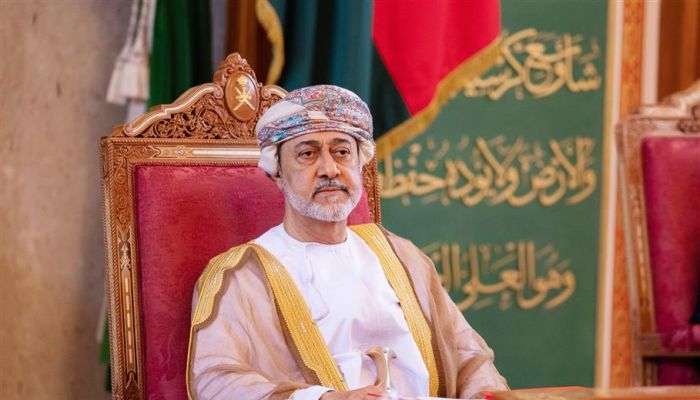 جلالة السلطان يتلقى برقية شكر جوابية من أخية أمير دولة الكويت