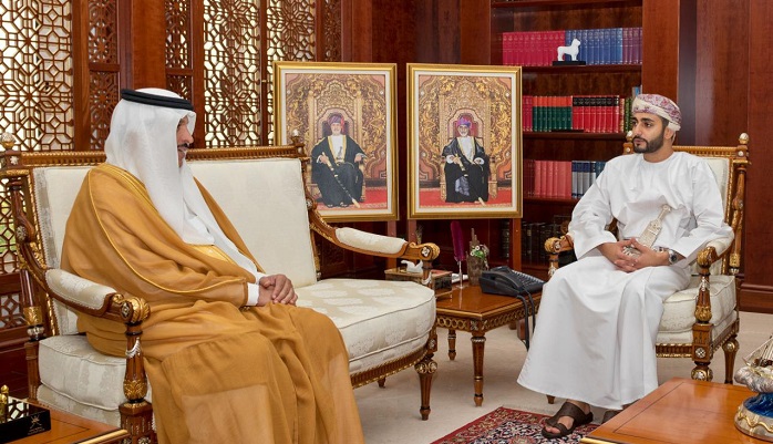 Sayyid Theyazin receives Saudi Ambassador
